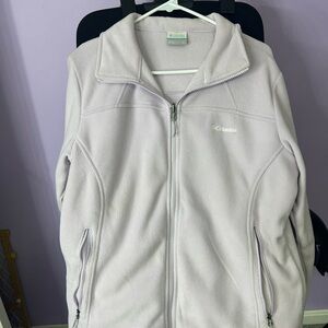 Columbia Light Lavender Fleece Jacket